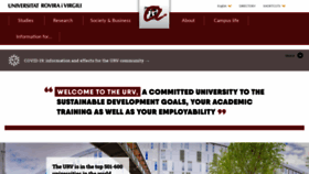 What Urv.net website looked like in 2020 (3 years ago)