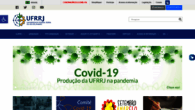 What Ufrrj.br website looked like in 2020 (3 years ago)