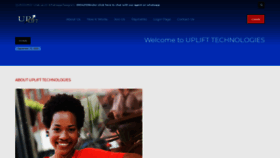 What Uplift.com.ng website looked like in 2020 (3 years ago)