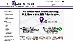 What Usbox.com website looked like in 2020 (3 years ago)