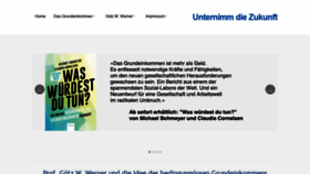 What Unternimm-die-zukunft.de website looked like in 2020 (5 years ago)