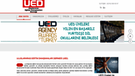What Ued.org.tr website looked like in 2020 (3 years ago)