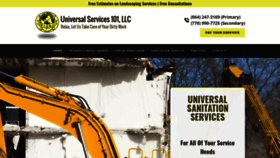 What Universalservices101.net website looked like in 2020 (3 years ago)