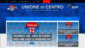 What Udc-italia.it website looked like in 2020 (3 years ago)