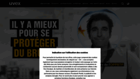 What Uvex-heckel.fr website looked like in 2020 (3 years ago)