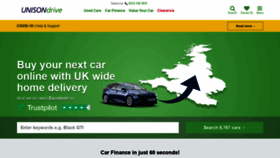 What Unisondrive.org.uk website looked like in 2020 (3 years ago)