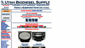 What Utahbiodieselsupply.com website looked like in 2020 (3 years ago)