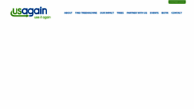 What Usagain.com website looked like in 2020 (3 years ago)