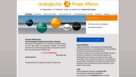 What Urologenpraxis.info website looked like in 2020 (3 years ago)