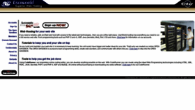 What Userworld.com website looked like in 2020 (3 years ago)