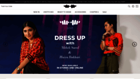 What Uae.khaadi.com website looked like in 2020 (3 years ago)