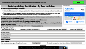 What Ukbmdcertificateordering.co.uk website looked like in 2020 (4 years ago)