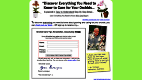 What Ultimateorchidguide.com website looked like in 2020 (3 years ago)