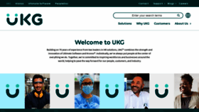 What Ukg.com website looked like in 2020 (3 years ago)