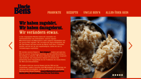 What Unclebens.at website looked like in 2020 (3 years ago)
