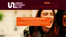 What Urbanstudentlife.com website looked like in 2020 (3 years ago)
