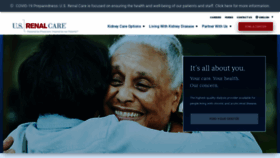 What Usrenalcare.com website looked like in 2020 (3 years ago)