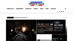 What Updatevilla.com website looked like in 2020 (3 years ago)