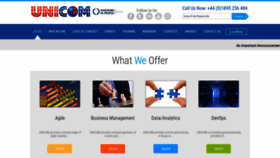 What Unicom.co.uk website looked like in 2020 (3 years ago)