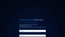 What Ud-mail.de website looked like in 2020 (3 years ago)