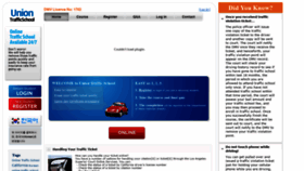 What Uniontrafficschool.com website looked like in 2020 (3 years ago)