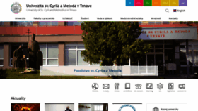 What Ucm.sk website looked like in 2020 (3 years ago)