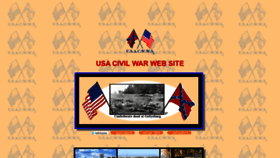 What Usa-civil-war.com website looked like in 2020 (3 years ago)