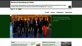 What Umweltrat.de website looked like in 2020 (3 years ago)