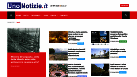 What Unonotizie.it website looked like in 2020 (5 years ago)