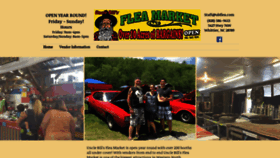What Unclebillsfleamarket.com website looked like in 2020 (4 years ago)