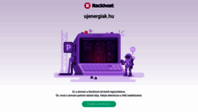 What Ujenergiak.hu website looked like in 2020 (3 years ago)