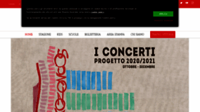 What Unionemusicale.it website looked like in 2020 (3 years ago)