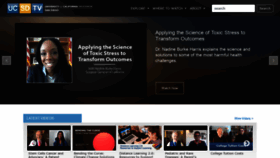 What Ucsd.tv website looked like in 2020 (4 years ago)