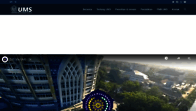 What Ums.ac.id website looked like in 2020 (5 years ago)