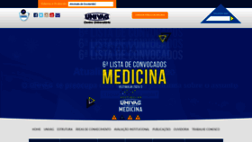 What Univag.edu.br website looked like in 2020 (3 years ago)