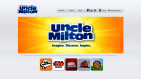 What Unclemilton.com website looked like in 2020 (4 years ago)