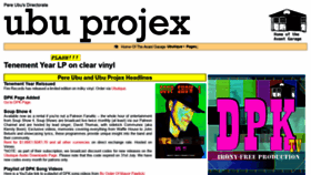 What Ubuprojex.net website looked like in 2020 (3 years ago)