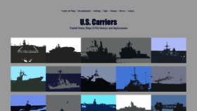 What Uscarriers.net website looked like in 2020 (3 years ago)