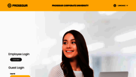 What Universidadprosegur.com website looked like in 2020 (3 years ago)