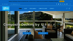 What Ultradecking.co.uk website looked like in 2020 (3 years ago)