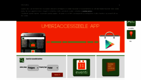 What Umbriaccessibile.com website looked like in 2020 (3 years ago)