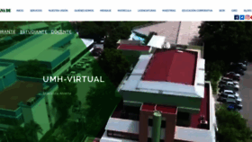 What Unimetro.edu.hn website looked like in 2020 (3 years ago)