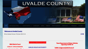 What Uvaldecounty.com website looked like in 2020 (3 years ago)