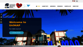 What Unimap.edu.my website looked like in 2020 (3 years ago)