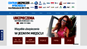 What Ubezpieczenia-grudziadz.pl website looked like in 2020 (4 years ago)