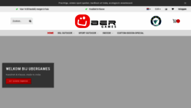 What Ubergames.nl website looked like in 2020 (3 years ago)