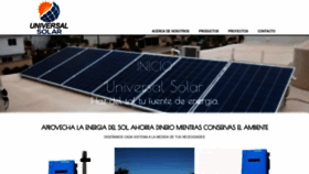 What Universalsolar.com.mx website looked like in 2020 (3 years ago)