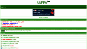 What Uzfifa.net website looked like in 2020 (3 years ago)