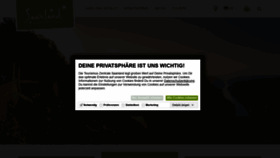 What Urlaub.saarland website looked like in 2020 (3 years ago)