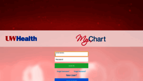 What Uwhealthmychart.org website looked like in 2020 (3 years ago)